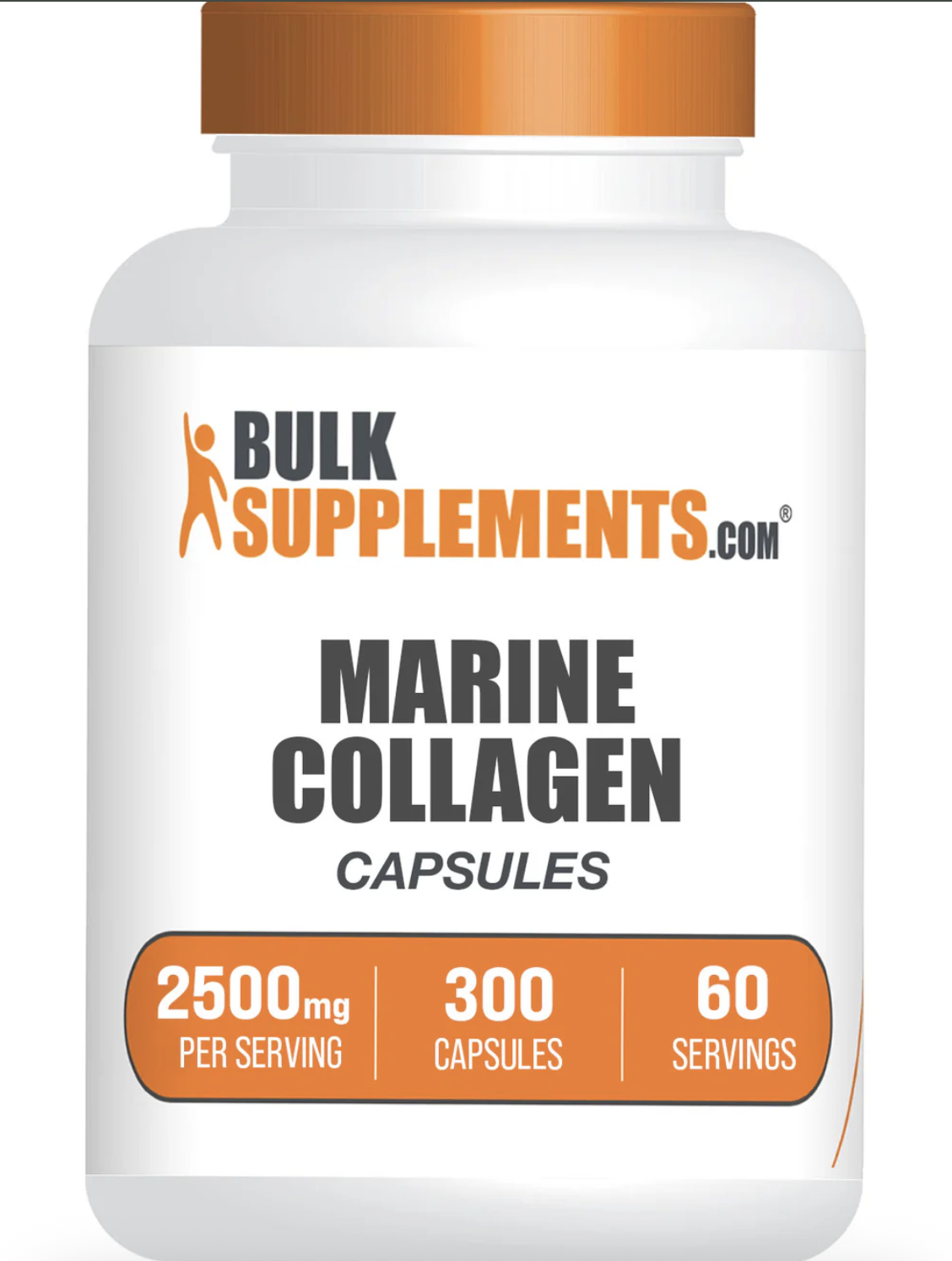 Bulk Supplements Marine Collagen Capsules