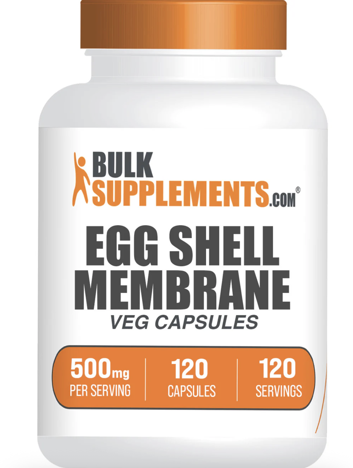 Bulk Supplements Egg Shell Membrane Collagen Capsules