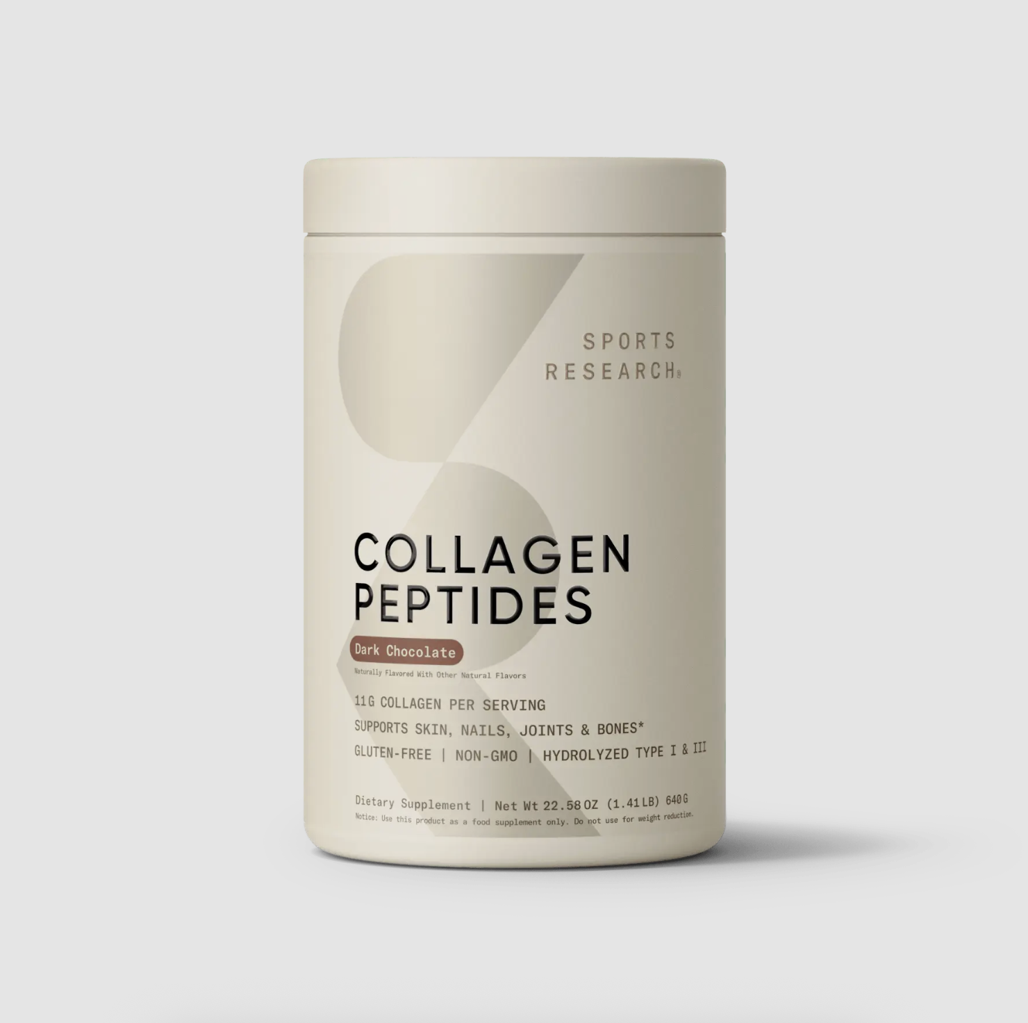 Sports Research Collagen Peptides – Flavored